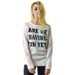 Are We? Sweater UNIF